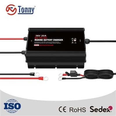 36V 20A DC TO DC Marine Batterie Chargeur